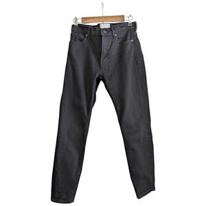 Everlane Mid Rise Ankle Jeans Black Denim, Women's Size 29